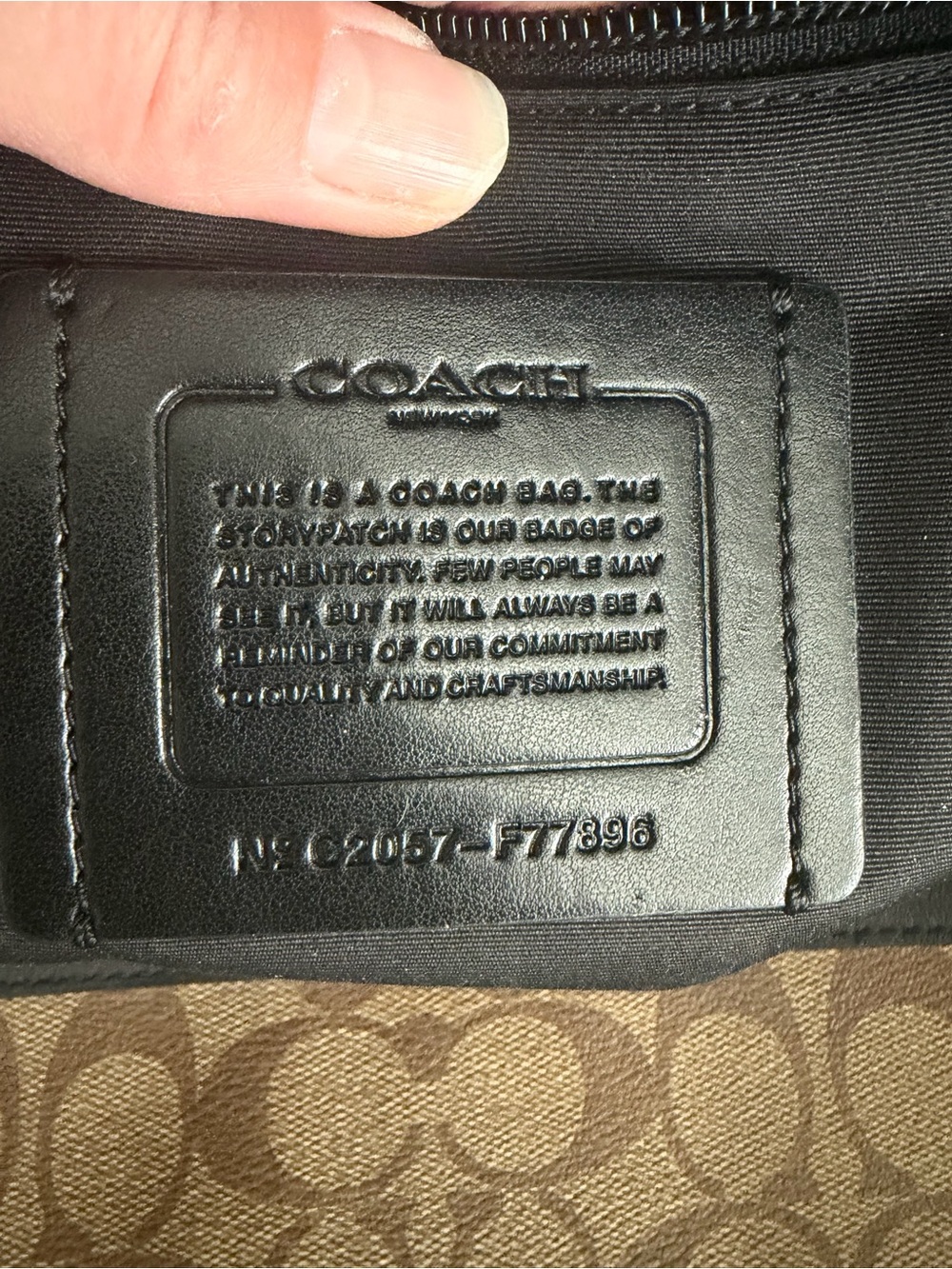 Coach Trekker 52” travel duffle. - Picture 9 of 9